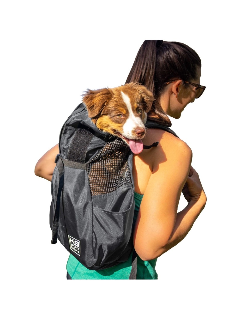 New K9 Sport Sack Trainer Puppy and Small Dog Pet Carrier Size XS Gray